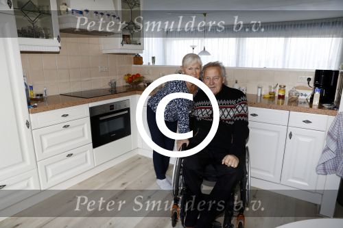 Harderwijk 12 december 2017
Koos en Joke Alberts in hun nieuwe appartement/huis