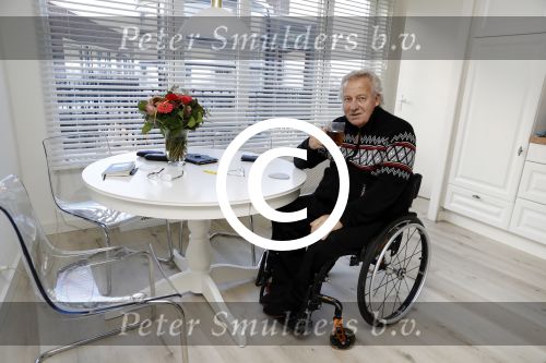 Harderwijk 12 december 2017
Koos en Joke Alberts in hun nieuwe appartement/huis