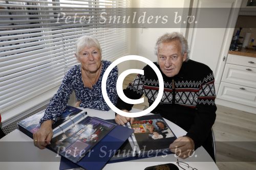 Harderwijk 12 december 2017
Koos en Joke Alberts in hun nieuwe appartement/huis