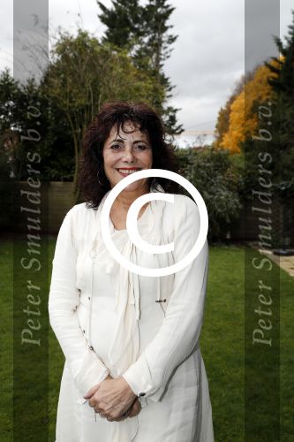 Hilversum 17 november 2017
Leonie Sazias in haar tuin