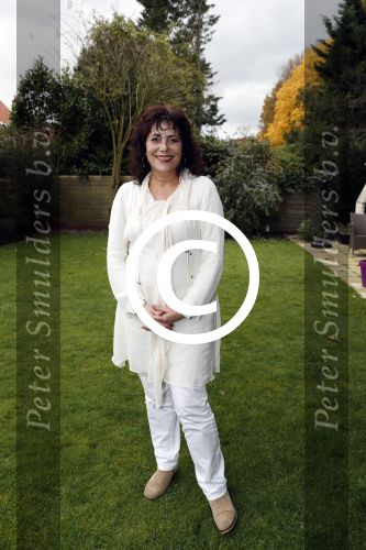 Hilversum 17 november 2017
Leonie Sazias in haar tuin