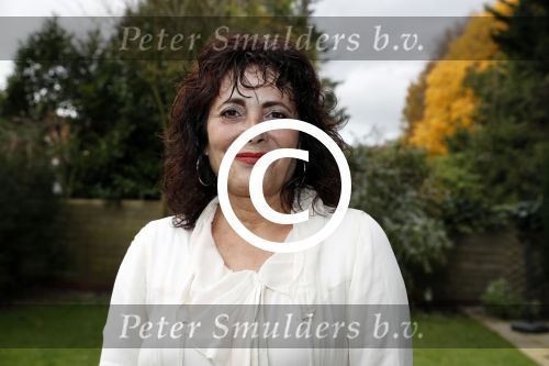 Hilversum 17 november 2017
Leonie Sazias in haar tuin