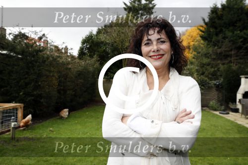 Hilversum 17 november 2017
Leonie Sazias in haar tuin