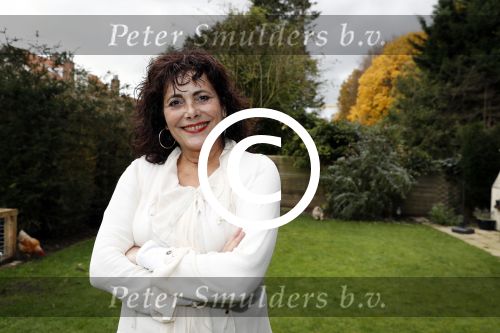 Hilversum 17 november 2017
Leonie Sazias in haar tuin