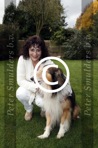 Hilversum 17 november 2017
Leonie Sazias in haar tuin