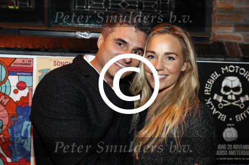 Amsterdam 16 november 2017 
Optreden Marco Borsato en presentatie cd in paradiso. Leontien Mourits met vriend