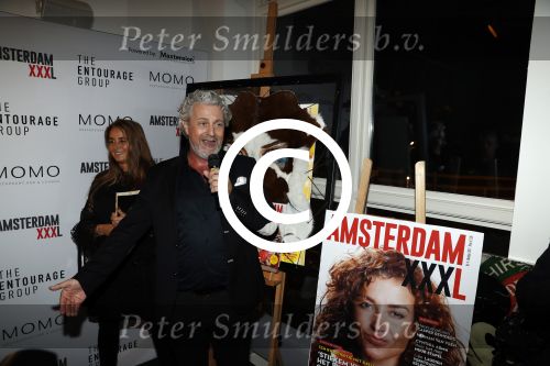 Amsterdam 28 november 2017
Presentatie Amsterdam XXXL in Momo\'s. Het magazine wordt uitgegeven door Mark Teurlings