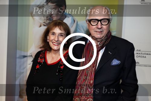 Amsterdam 1 december 2017 
Ballet voorstelling in de Stopera in Amsterdam. Matthijs v Heijninge met vrouw