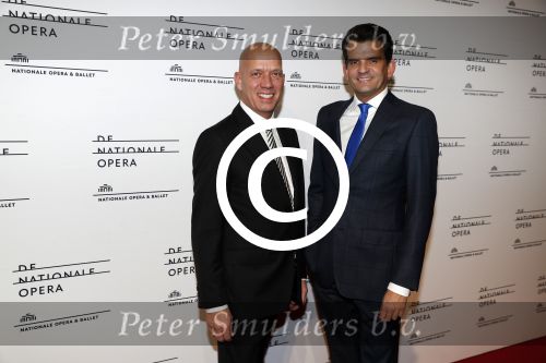 Amsterdam 1 december 2017 
Ballet voorstelling in de Stopera in Amsterdam. Maurice Wijnen met partner