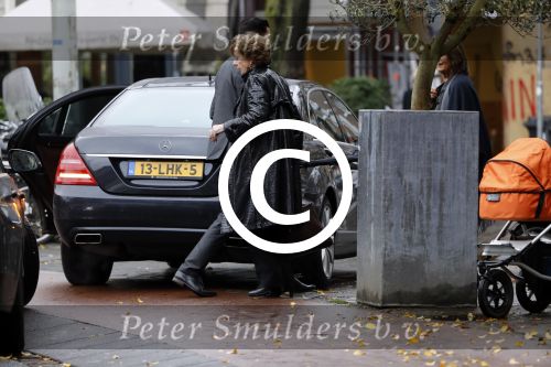 Amsterdam 21 november 2017 
Neelie Kroes en Sylvia Toth na een lunch in Amsterdam zuid.