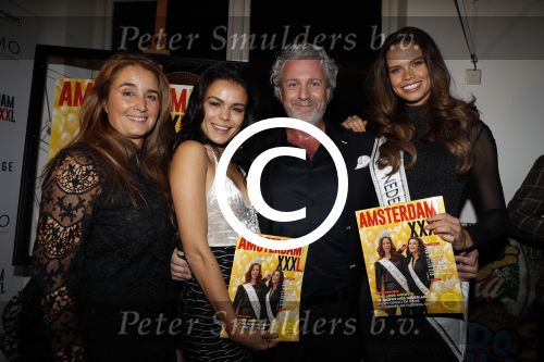 Amsterdam 28 november 2017
Presentatie Amsterdam XXXL in Momo\'s. Het magazine wordt uitgegeven door Mark Teurlings. Miss Nederland Nicky Opheij