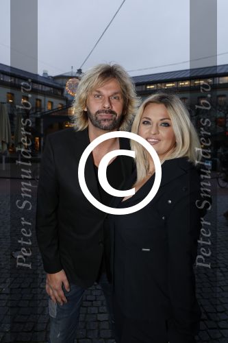 Amsterdam 16 november 2017 
Boekpresentatie William Rutten bij hard Rock cafe. Bobbi Eden met man Mark Laurenz