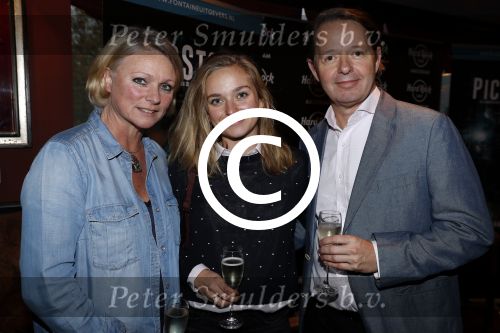 Amsterdam 16 november 2017 
Boekpresentatie William Rutten bij hard Rock cafe. Pip Pellens met ouders