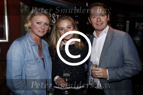 Amsterdam 16 november 2017 
Boekpresentatie William Rutten bij hard Rock cafe. Pip Pellens met ouders