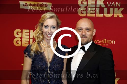 Amsterdam 27 november 2017
Premiere gek van geluk in Tuschinski. Plien v Bennekom met man
