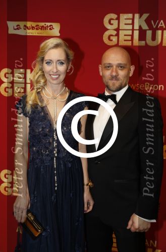 Amsterdam 27 november 2017
Premiere gek van geluk in Tuschinski. Plien v Bennekom met man