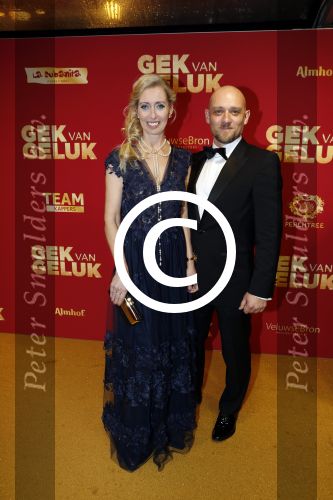 Amsterdam 27 november 2017
Premiere gek van geluk in Tuschinski. Plien v Bennekom met man