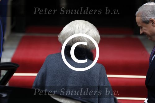 Amsterdam 6 december 2017 
Prins Claus prijzen in paleis op de dam. Prinses Beatrix