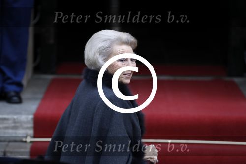 Amsterdam 6 december 2017 
Prins Claus prijzen in paleis op de dam. Prinses Beatrix