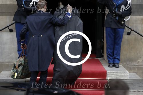 Amsterdam 6 december 2017 
Prins Claus prijzen in paleis op de dam. Prinses Beatrix. Kleingzak Sheila de Vries