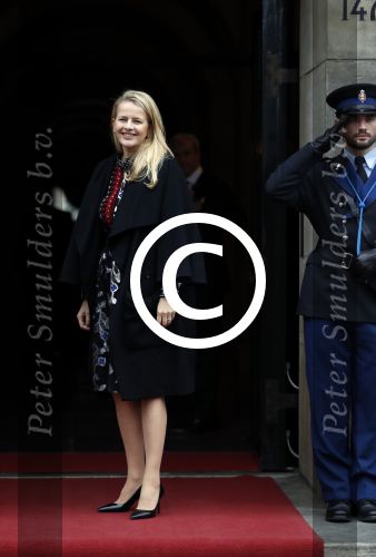 Amsterdam 6 december 2017 
Prins Claus prijzen in paleis op de dam. Prinses Mabel