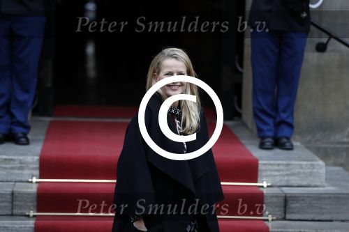 Amsterdam 6 december 2017 
Prins Claus prijzen in paleis op de dam. Prinses Mabel