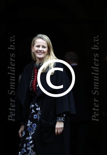 Amsterdam 6 december 2017 
Prins Claus prijzen in paleis op de dam. Prinses Mabel