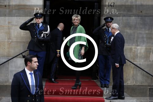 Amsterdam 6 december 2017 
Prins Claus prijzen in paleis op de dam. Prinses Laurentien
