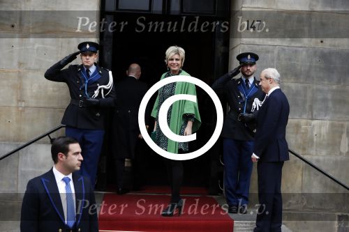 Amsterdam 6 december 2017 
Prins Claus prijzen in paleis op de dam. Prinses Laurentien