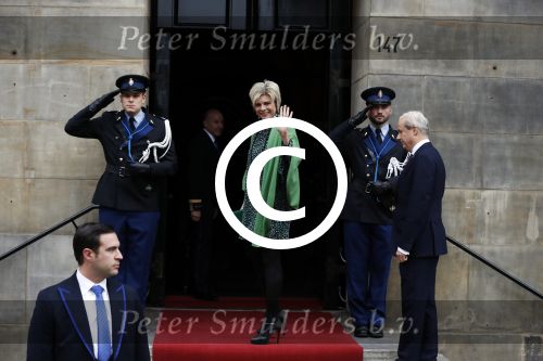 Amsterdam 6 december 2017 
Prins Claus prijzen in paleis op de dam. Prinses Laurentien