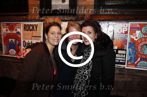 Amsterdam 16 november 2017 
Optreden Marco Borsato en presentatie cd in paradiso. Rebecca Frequin met vriendinnen