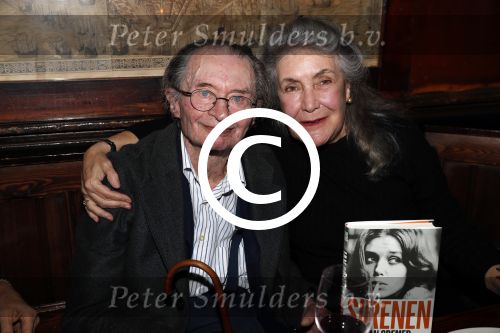 Amsterdam 16 november 2017 
Boekpresentatie Jan Cremer . Remco Campert met vrouw