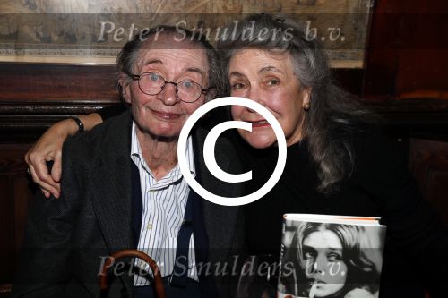 Amsterdam 16 november 2017 
Boekpresentatie Jan Cremer . Remco Campert met vrouw