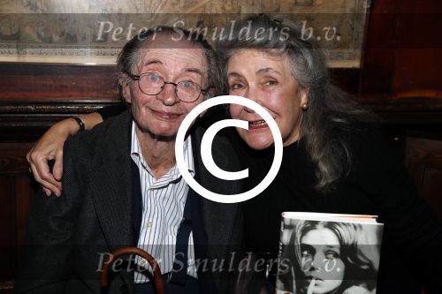 Amsterdam 16 november 2017 
Boekpresentatie Jan Cremer . Remco Campert met vrouw