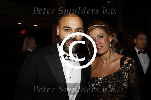 Amsterdam 7 december 2017
Luxury fair in de RAI. Sidney Samson met een kennis