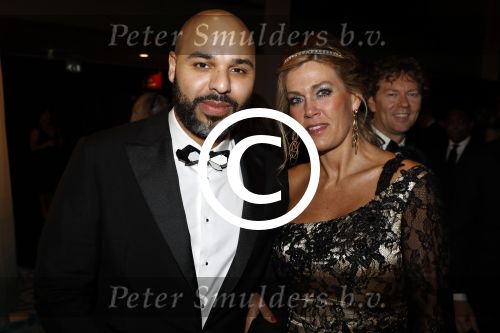 Amsterdam 7 december 2017
Luxury fair in de RAI. Sidney Samson met een kennis
