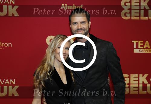 Amsterdam 27 november 2017
Premiere gek van geluk in Tuschinski. Simon Keizer met zijn vrouw Annemarie
