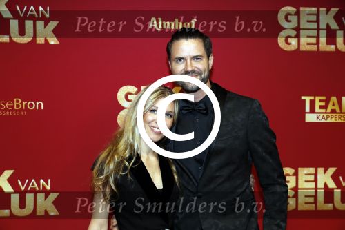 Amsterdam 27 november 2017
Premiere gek van geluk in Tuschinski. Simon Keizer met zijn vrouw Annemarie