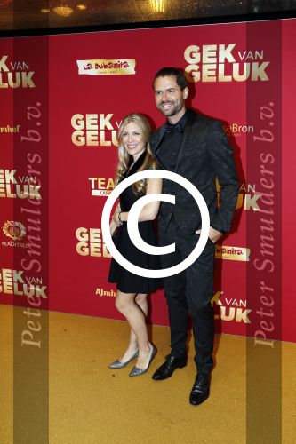 Amsterdam 27 november 2017
Premiere gek van geluk in Tuschinski. Simon Keizer met zijn vrouw Annemarie
