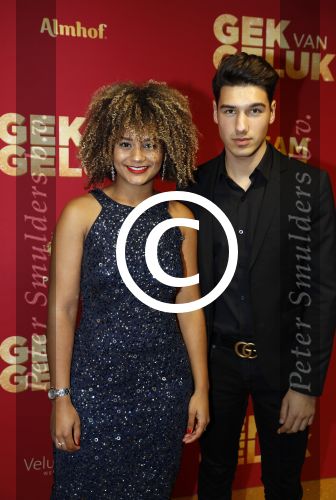 Amsterdam 27 november 2017
Premiere gek van geluk in Tuschinski. Stephanie v Eer en Milan Carvalho
