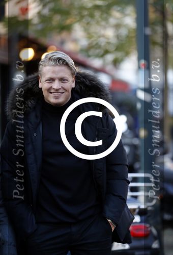 Amsterdam 22 november 2017 
Thomas Berge op straat in Amsterdam zuid
