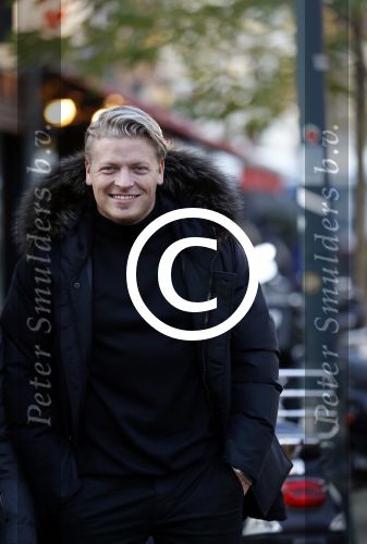 Amsterdam 22 november 2017 
Thomas Berge op straat in Amsterdam zuid