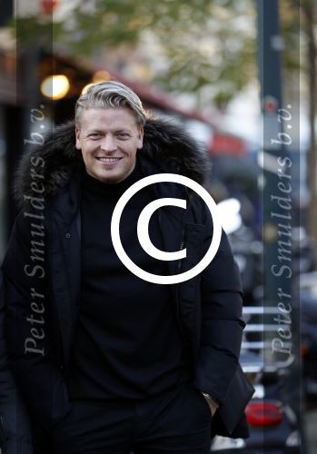Amsterdam 22 november 2017 
Thomas Berge op straat in Amsterdam zuid