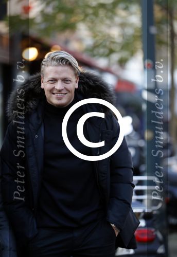 Amsterdam 22 november 2017 
Thomas Berge op straat in Amsterdam zuid