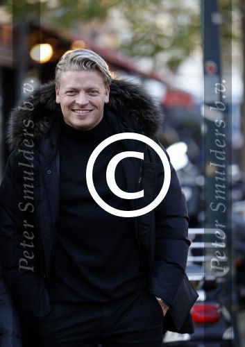 Amsterdam 22 november 2017 
Thomas Berge op straat in Amsterdam zuid