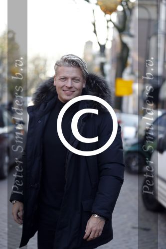 Amsterdam 22 november 2017 
Thomas Berge op straat in Amsterdam zuid