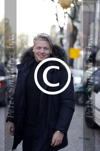 Amsterdam 22 november 2017 
Thomas Berge op straat in Amsterdam zuid