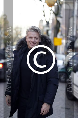 Amsterdam 22 november 2017 
Thomas Berge op straat in Amsterdam zuid