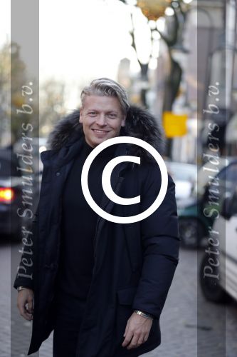 Amsterdam 22 november 2017 
Thomas Berge op straat in Amsterdam zuid