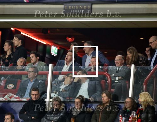 Eindhoven, 28 November 2018
Voorronde CL PSV-FC Barcelona, eindstand 1-2
Met in de VIP box Sjaak Swart Ronald Koeman John de Mol Jr. en Willy v d Kerkhof